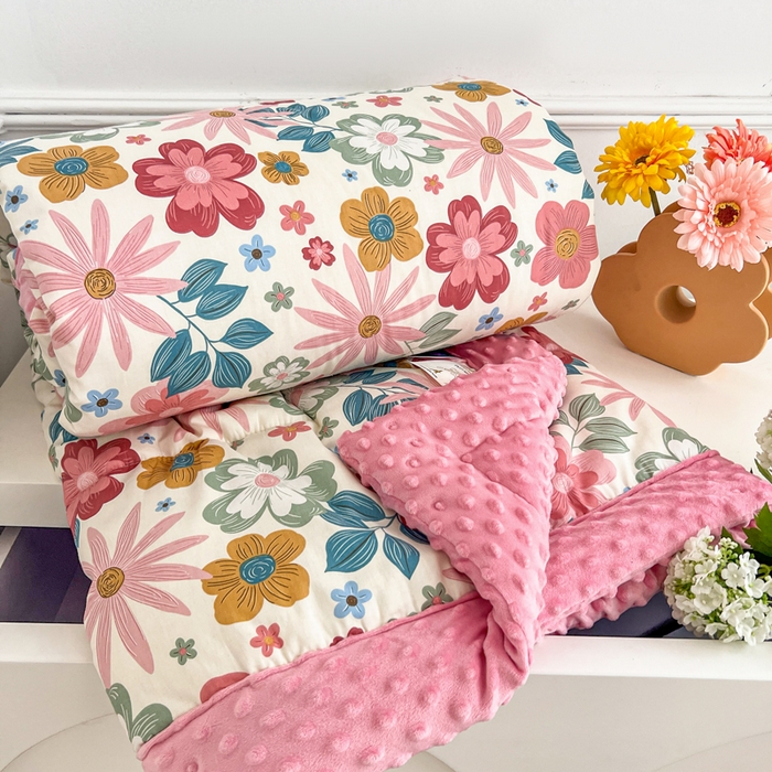 91家纺网 家纺一手货源 找家纺 总 宜梦家居【需要买家秀请联系老板】 2025新款A类纯棉婴儿绒豆豆被四季夏凉春秋被子冬被芯