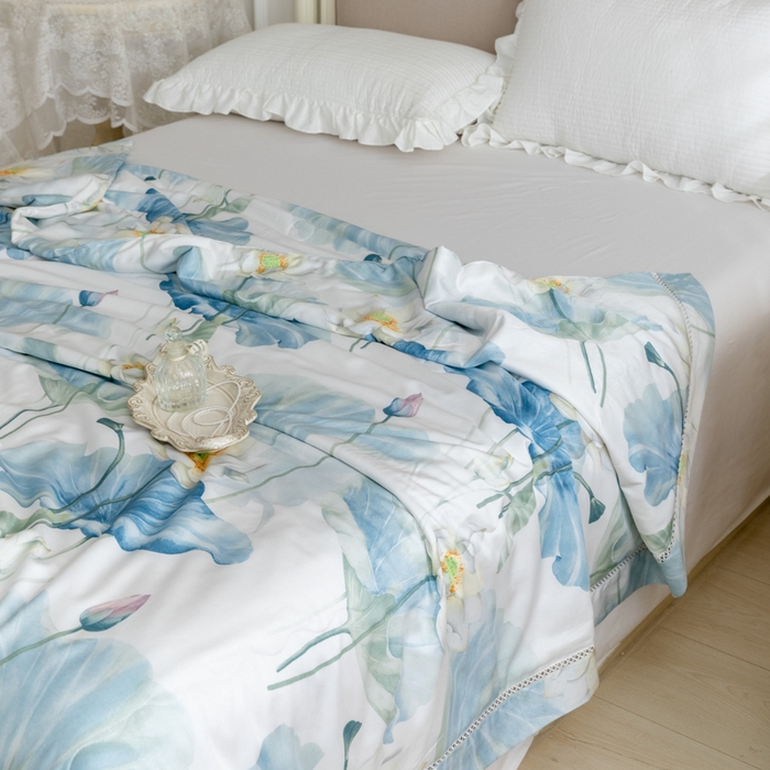 91家纺网 家纺一手货源 找家纺 （总）棉生活家纺 2025新款春夏莫代尔天丝夏被