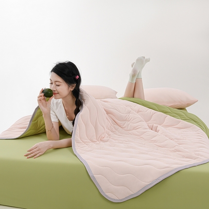 91家纺网 家纺一手货源 找家纺 （总）圣楚 2025新款梦境凉感丝夏凉被