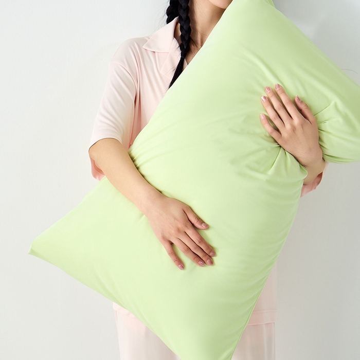 91家纺网 家纺一手货源 找家纺 （总）LADY COCO2025新款coolmate多巴胺色系凉感枕套