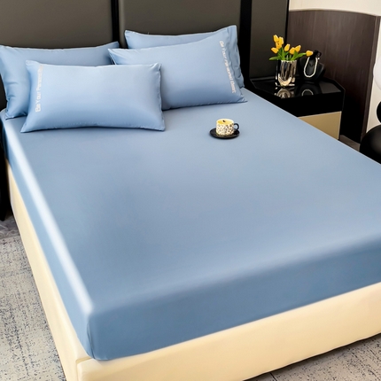 91家纺网 家纺一手货源 找家纺 纽缦家纺 2025新款云感提花双层纱韩版被套 恋如青柠香