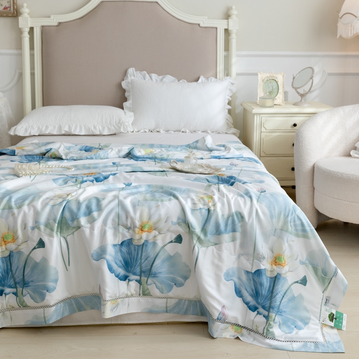 91家纺网 家纺一手货源 找家纺 （总）棉生活家纺 2025新款春夏莫代尔天丝夏被