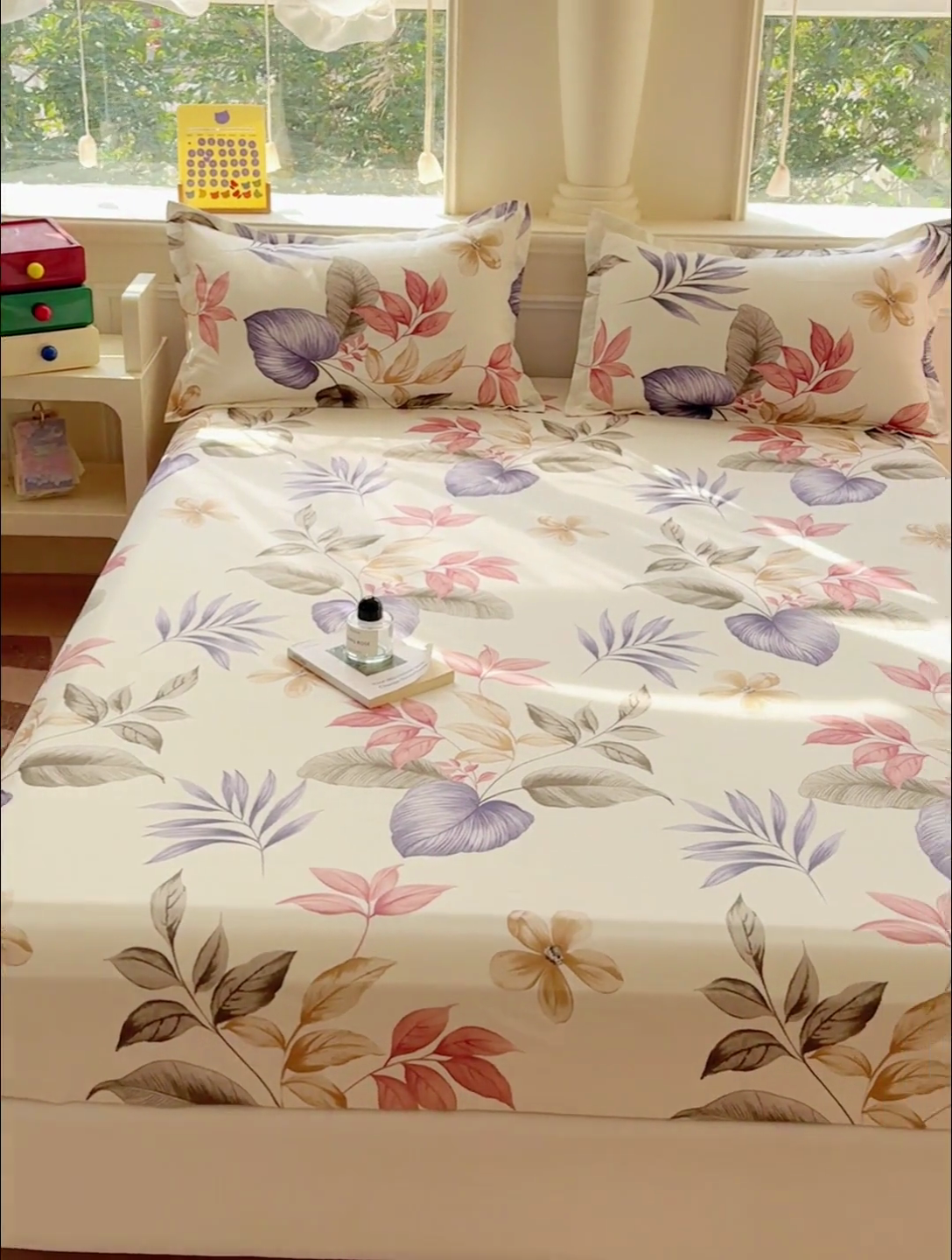 91家纺网 家纺一手货源 找家纺 （总）佑佳家纺 2025年新款铂金棉芦荟棉单床笠，有配套枕套「支持定制各种尺寸」