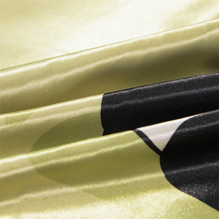 91家纺网 家纺一手货源 找家纺 梦舒羽 2025新款可水洗冰丝双人枕套凉爽情侣枕头套枕芯套 快乐熊猫