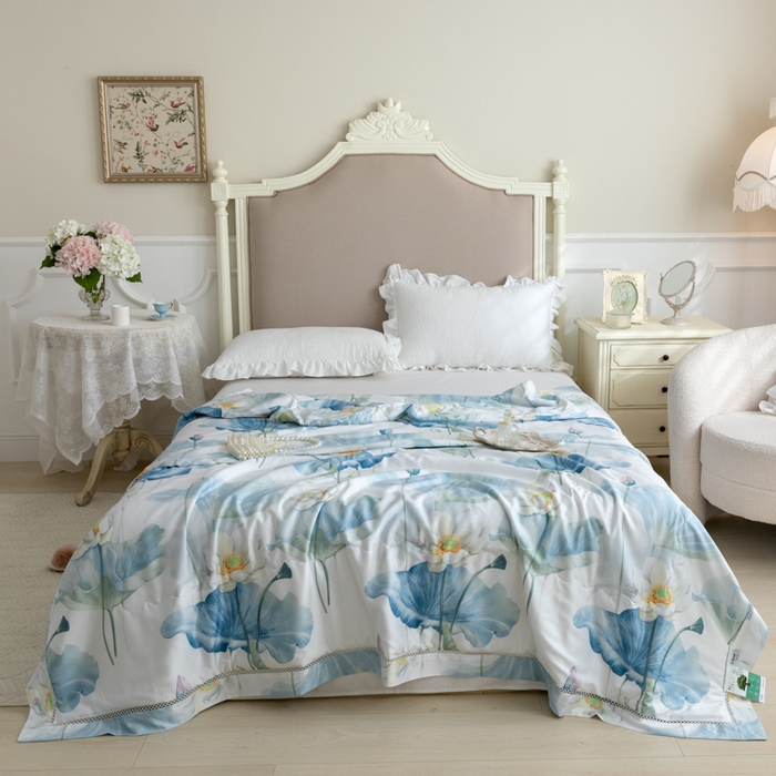 91家纺网 家纺一手货源 找家纺 （总）棉生活家纺 2025新款春夏莫代尔天丝夏被