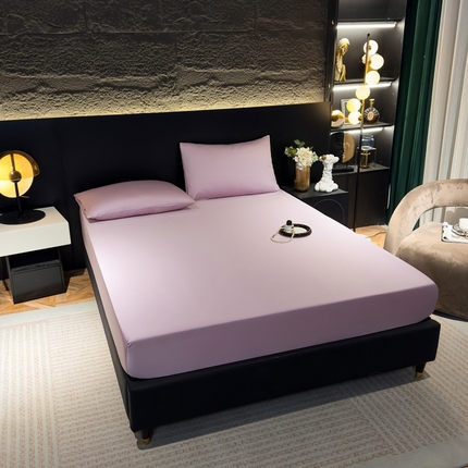 91家纺网 家纺一手货源 找家纺 （总）氧家2025新款60s贡缎长绒棉纯色随心配系列-床笠