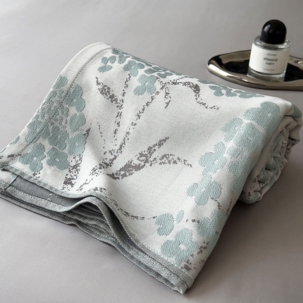 91家纺网 家纺一手货源 找家纺 米菲 2025新款清凉舒适夏季竹纤维毯毛毯毯子 春晓