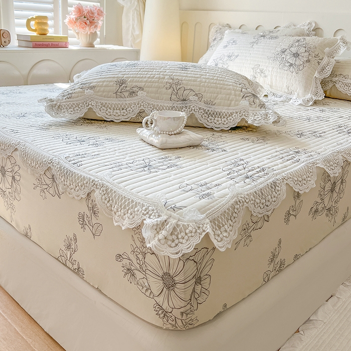 91家纺网 家纺一手货源 找家纺 麒豆豆 2025新款天丝印花床笠 琳琅