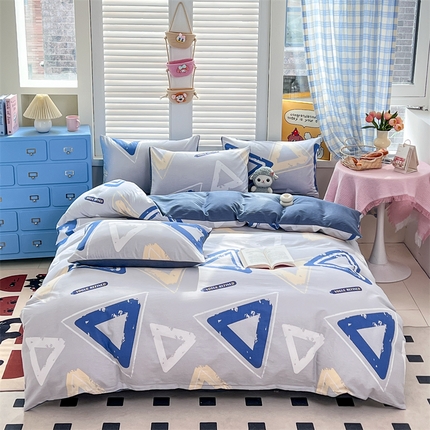 91家纺网 家纺一手货源 找家纺 （总）红馆 2025新款全棉12868印花单品被套