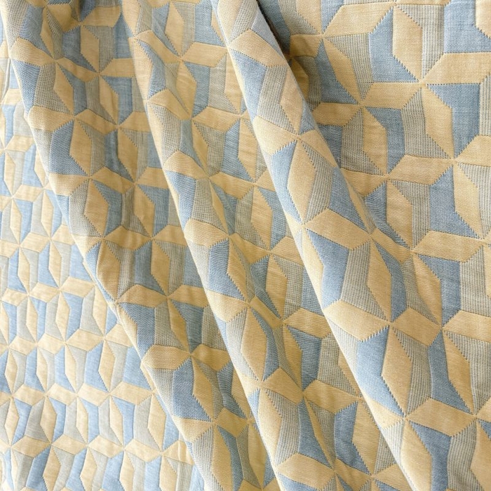 91家纺网 家纺一手货源 找家纺 鸣升家纺 2025新款a类全棉三层纱多功能毛巾被盖毯床单夏被空调被 风车黄