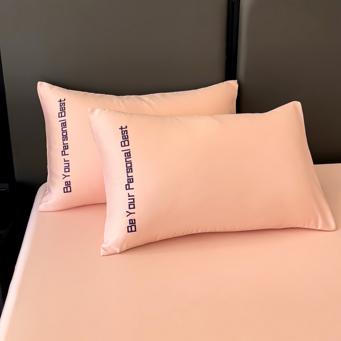 91家纺网 家纺一手货源 找家纺 纽缦家纺 2025新款纯色提花冰丝系列床笠单件-单床笠 温雅玉