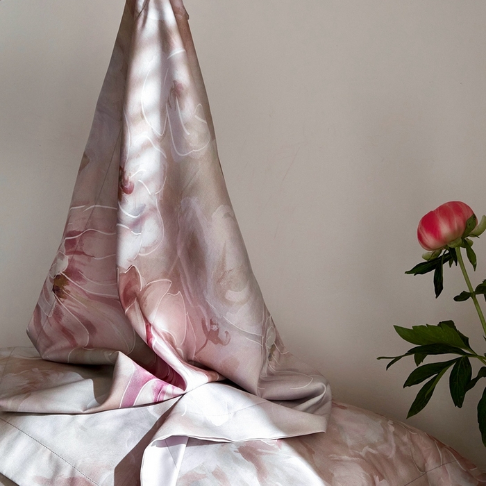 91家纺网 家纺一手货源 找家纺 金奇达2025新款【艺术花卉】-茧养莱赛尔四件套（标准号全网控价（折后券后）不低于228元） 丽娜