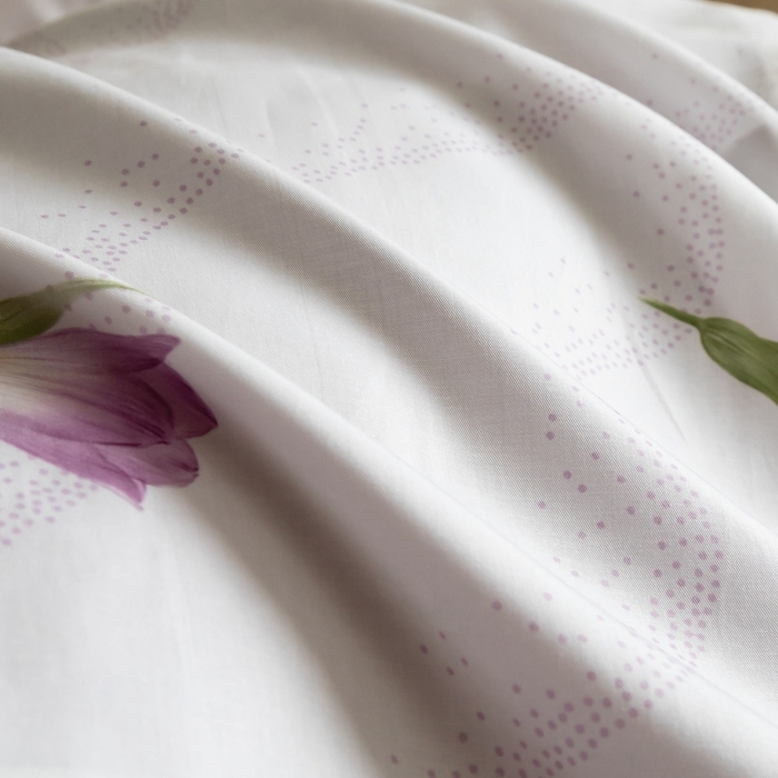 91家纺网 家纺一手货源 找家纺 金奇达2025新款【曼妙庄园】-轻氧水光天丝棉四件套（标准号全网控价（折后券后）不低于268） 玫瑰花语-魅紫