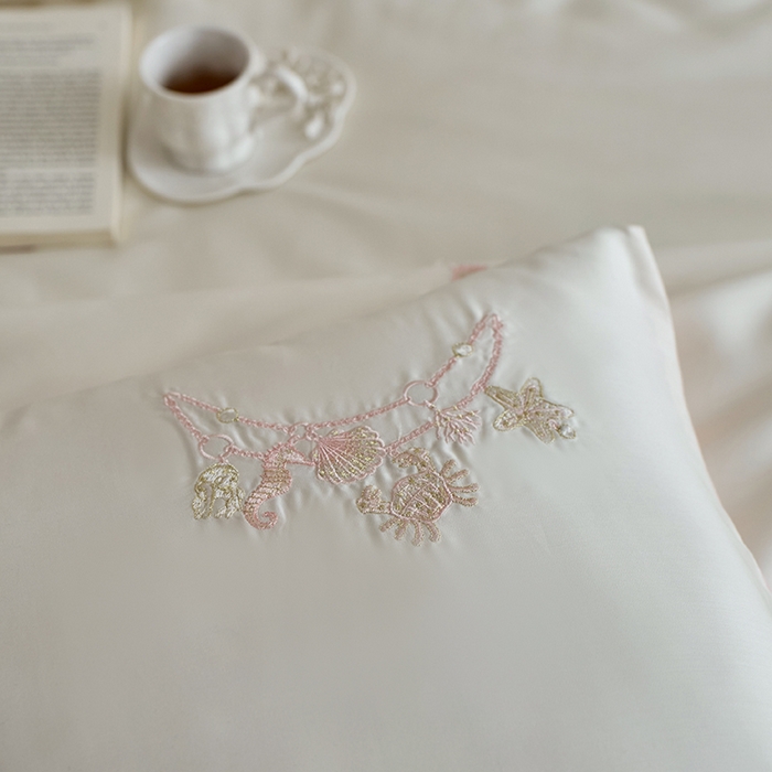 91家纺网 家纺一手货源 找家纺 （总）千朵森 2025新款60s奥地利进口兰精天丝四件套-星慕