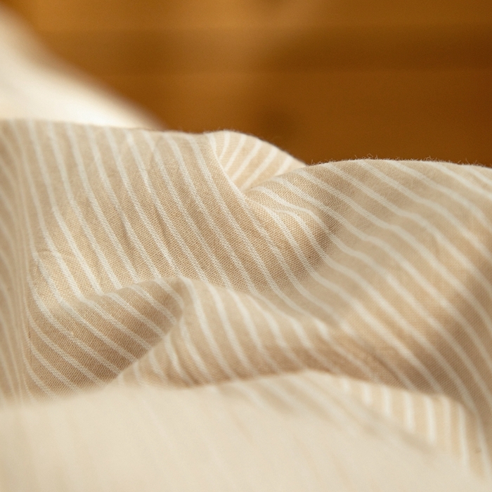 91家纺网 家纺一手货源 找家纺 玖弘家居 2025新款水洗棉单被套 米密条