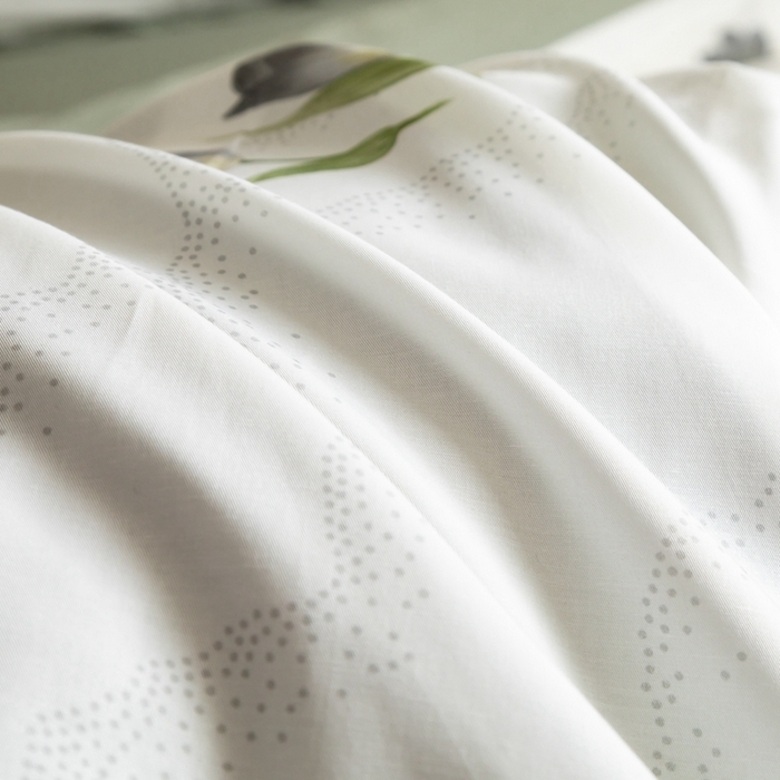 91家纺网 家纺一手货源 找家纺 金奇达2025新款【曼妙庄园】-轻氧水光天丝棉四件套（标准号全网控价（折后券后）不低于268） 玫瑰花语-森绿