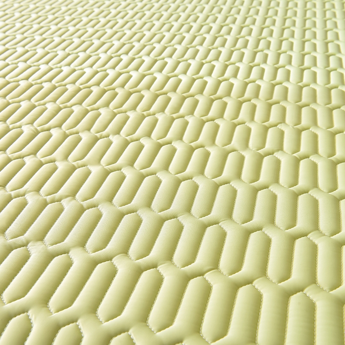 91家纺网 家纺一手货源 找家纺 炫拼家纺 2025新款coco熊床裙款乳胶凉席 coco熊-仙草绿