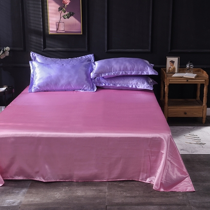 91家纺网 家纺一手货源 找家纺 （总）经年 2025年特价款丝绸水洗冰丝四件套-单床单 直播爆款