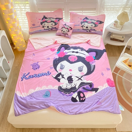 ds生活馆 2025新款A类大版卡通凉感丝夏被 库洛米