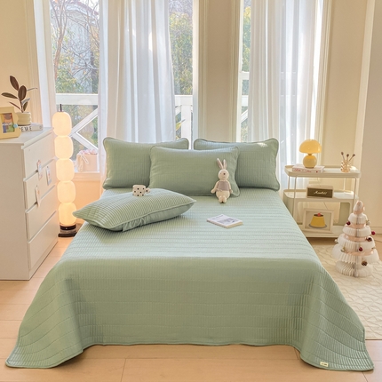 91家纺网 家纺一手货源 找家纺 （总）源舍家纺 2025新款亲肤舒适水洗棉夹棉单床盖