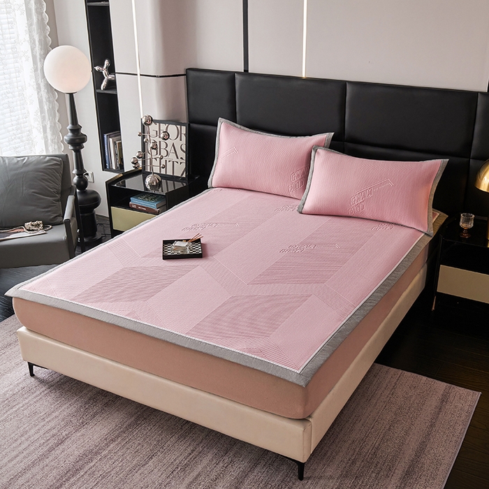 91家纺网 家纺一手货源 找家纺 （总）席之家 2025新款4D冰感泡泡超柔席-自由空间 