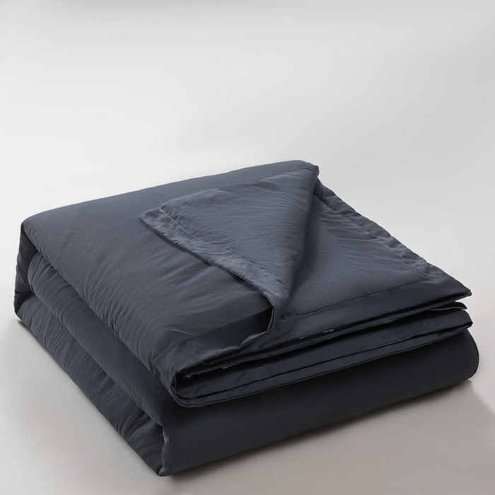 91家纺网 家纺一手货源 找家纺 暖芯家纺 2025新款亚朵同款深睡Pro夏被自在眠自然醒 深灰