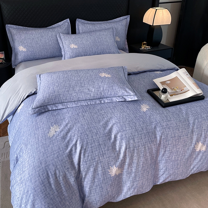 91家纺网 家纺一手货源 找家纺 金纱玉纺家纺 2025新款全棉13376数码印花四件套（礼盒包装）213B3