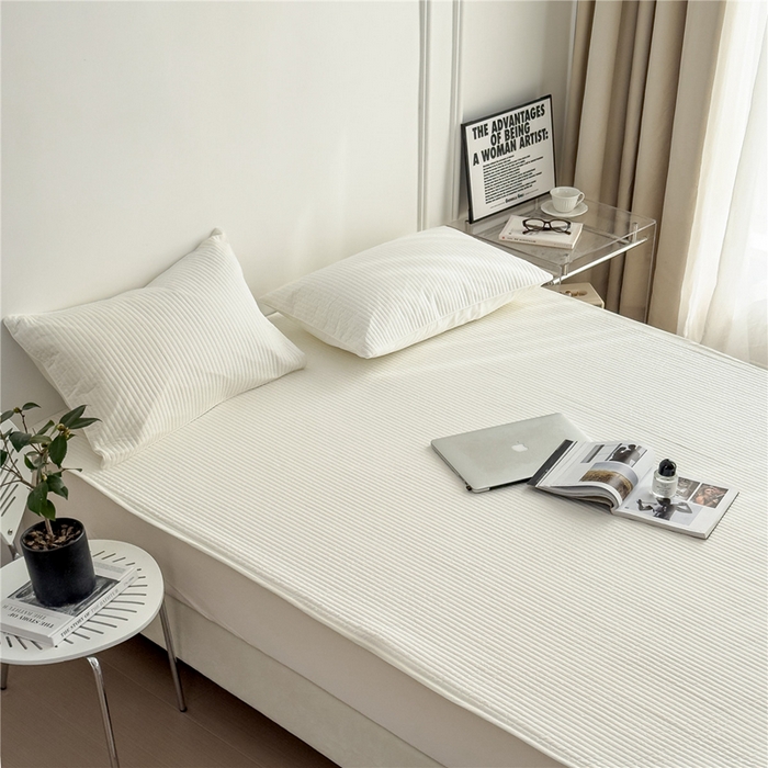 91家纺网 家纺一手货源 找家纺 （总）法芙娜家纺 全棉40S斜纹13372水洗棉密道床垫