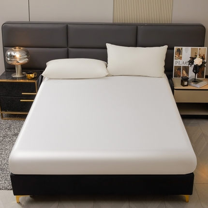 91家纺网 家纺一手货源 找家纺 （总）推推家纺 2025新款色丁防水床笠系列（跨境外贸供货）