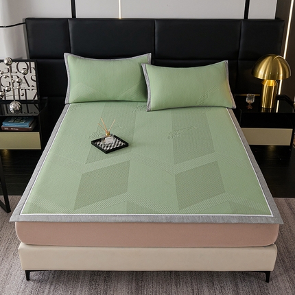 席之家 2025新款4D冰感泡泡超柔席-自由空间  自由空间-水绿