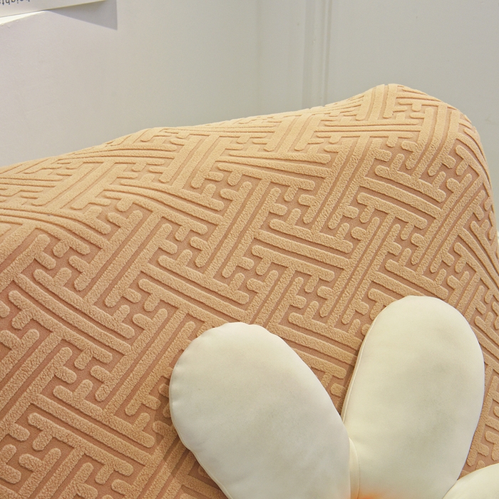 91家纺网 家纺一手货源 找家纺 （总）启博家纺 2025新款磨毛提花毛毛虫沙发套