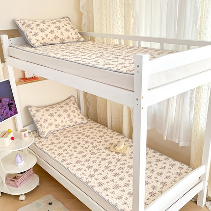 91家纺网 家纺一手货源 找家纺 （总）川悦生活 2025新款小阪凉感丝印花凉席-学生床