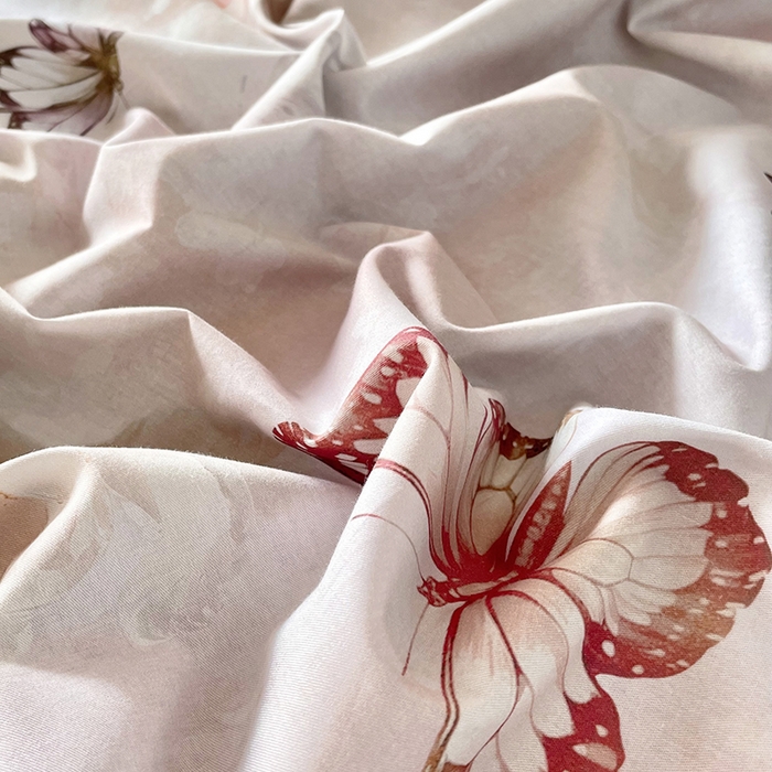 91家纺网 家纺一手货源 找家纺 金纱玉纺家纺 2025新款全棉13376数码印花四件套（礼盒包装）297A1