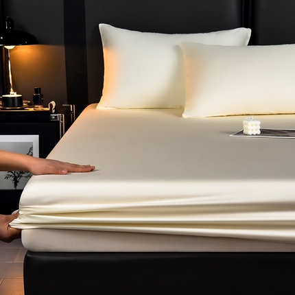 91家纺网 家纺一手货源 找家纺 （总）摩妮卡 2025新款60s莱赛尔天丝单床笠