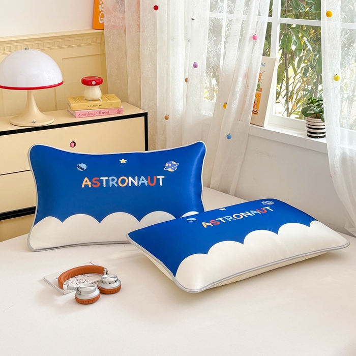 91家纺网 家纺一手货源 找家纺 ds生活馆 2025新款A类大版卡通凉感丝夏被 流浪太空