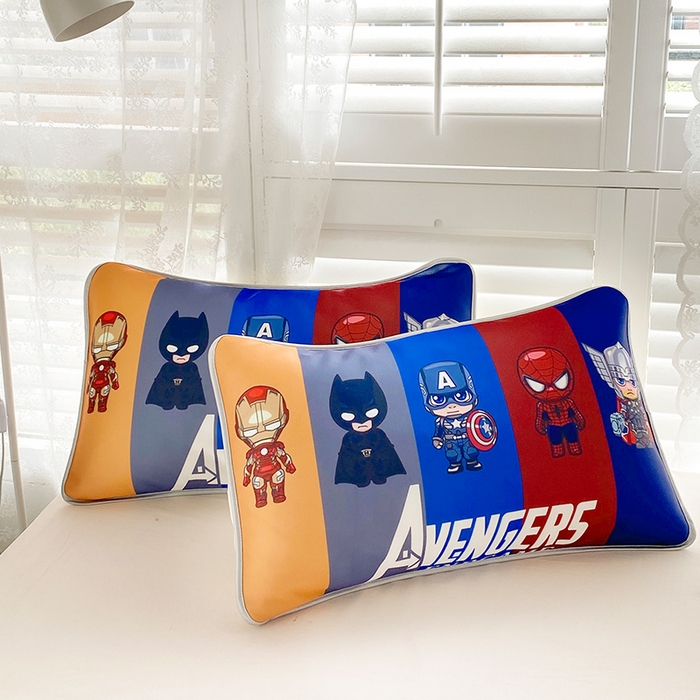 91家纺网 家纺一手货源 找家纺 ds生活馆 2025新款A类大版卡通凉感丝夏被 超级英雄