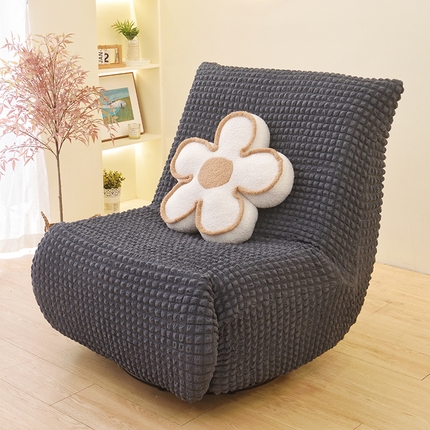 91家纺网 家纺一手货源 找家纺 （总）启博家纺 2025新款泡泡纱功能款毛毛虫沙发套