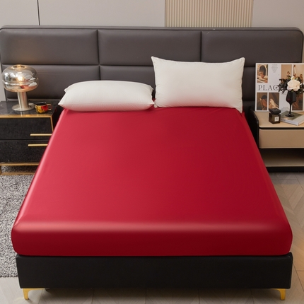 91家纺网 家纺一手货源 找家纺 （总）推推家纺 2025新款色丁防水床笠系列（跨境外贸供货）