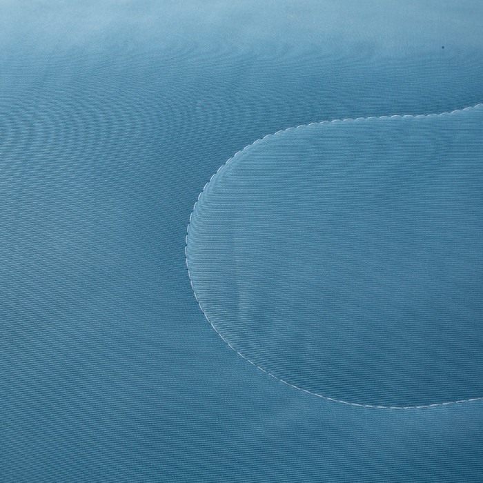 91家纺网 家纺一手货源 找家纺 好梦来家纺（原锦茂家纺） 2025新款印花凉感丝抗菌夏被 深蓝