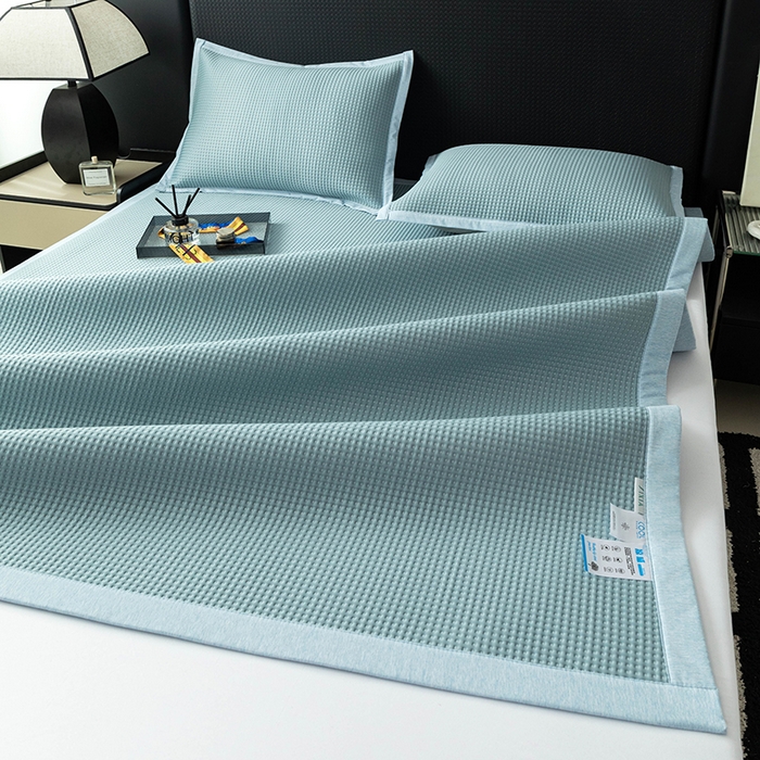 91家纺网 家纺一手货源 找家纺 （总）安哆啦家纺 2025新款480克高端PE冰豆豆软凉席