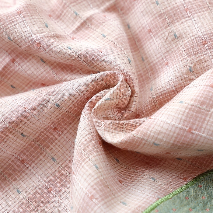 91家纺网 家纺一手货源 找家纺 其乐枕芯 2025新款全棉纯棉卡通小象荞麦枕枕头枕芯 绿小象30x50cm/只