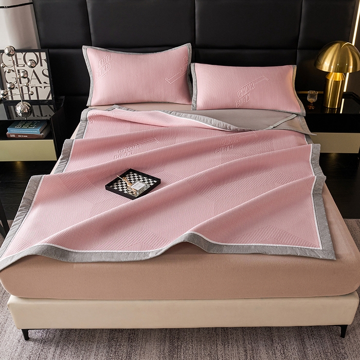 91家纺网 家纺一手货源 找家纺 （总）席之家 2025新款4D冰感泡泡超柔席-自由空间 