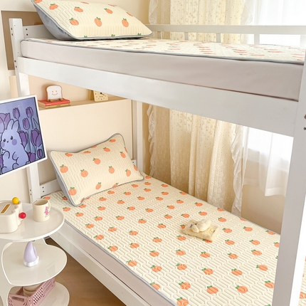 91家纺网 家纺一手货源 找家纺 （总）川悦生活 2025新款小阪凉感丝印花凉席-学生床