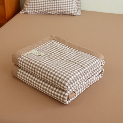 91家纺网 家纺一手货源 找家纺 （总）雯雨家纺 2025新款A类无印风里外全棉纯棉水洗棉新疆棉花夏被夏凉被空调被