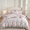 91家纺网 家纺一手货源 找家纺 美伦美焕 2025新款全棉印花床盖四件套 粉黛