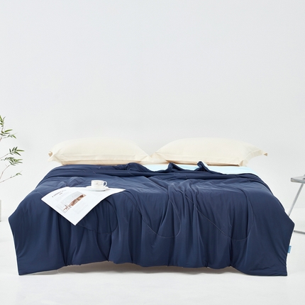 91家纺网 家纺一手货源 找家纺 （总）库里梦家纺 2025新款A类母婴级礼盒装深海水藻凉感被夏被