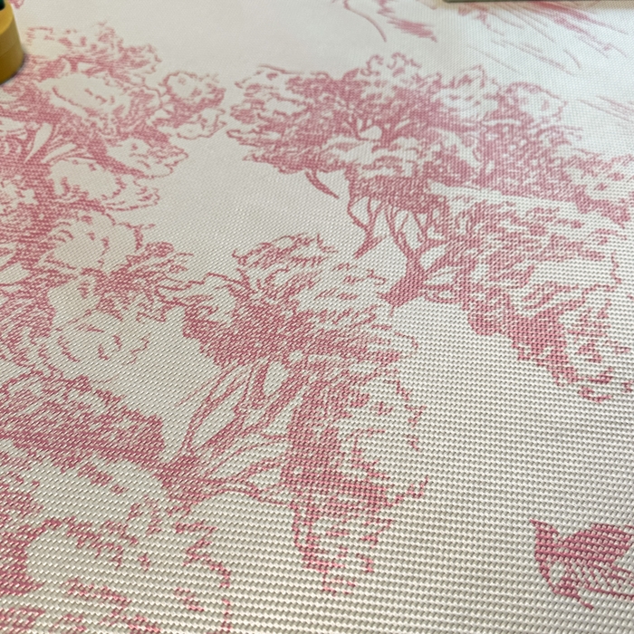 91家纺网 家纺一手货源 找家纺 席佬大 2025新款高克重卡通数码印花冰藤席床席床笠款 丛林间-粉-平铺款-平铺款