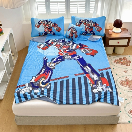 91家纺网 家纺一手货源 找家纺 （总）ds生活馆 2025新款A类大版卡通凉感丝夏被