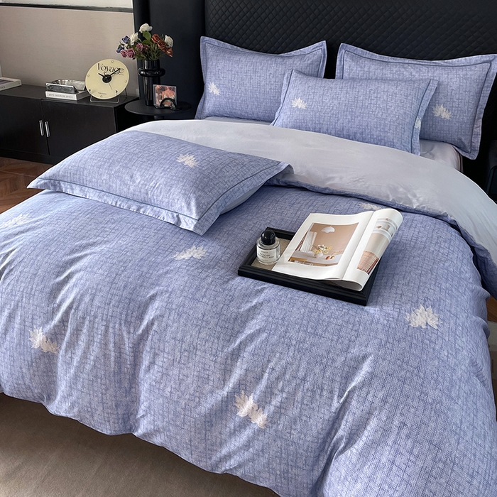 91家纺网 家纺一手货源 找家纺 金纱玉纺家纺 2025新款全棉13376数码印花四件套（礼盒包装）213B3