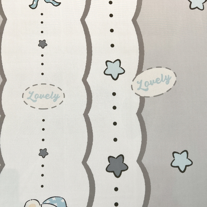 91家纺网 家纺一手货源 找家纺 2025春夏新款独家研发太空层凉感软席冰丝印花凉席床笠款 甜梦小熊